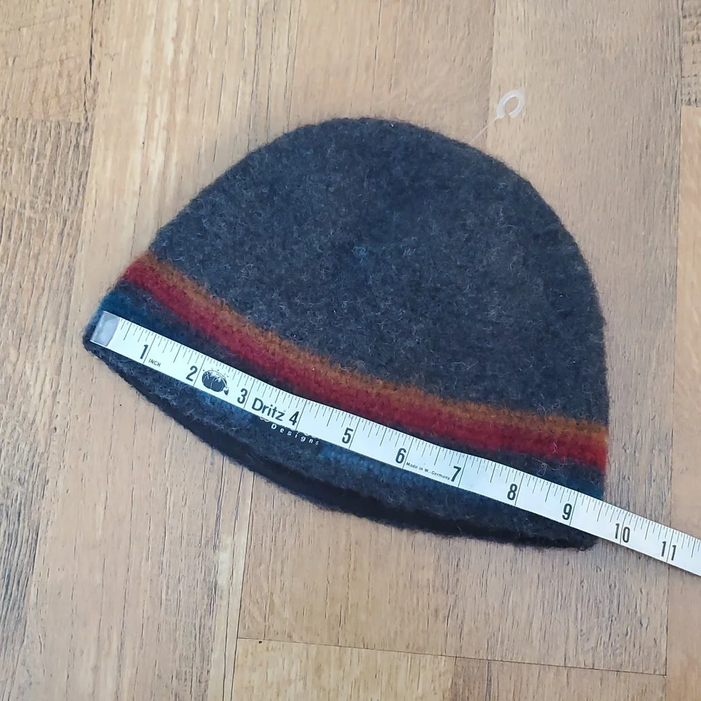 Everest Designs Mount Hood Multicolor Grey Wool Hat Beanie Child‎ Size